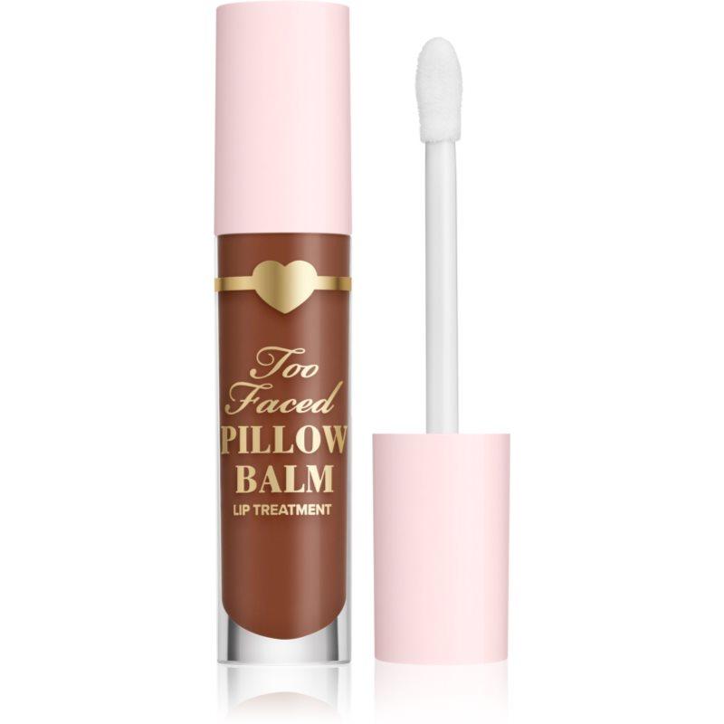 Too Faced Hangover Pillow Balm hydratační balzám na rty pro objem rtů odstín Hot Cocoa Kiss 6 ml