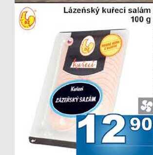 Lázeňský kuřecí salám 100g