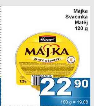 Hamé Májka Svačinka Matěj 120 g 