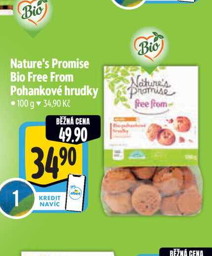 Nature's Promise Bio Free From Pohankové hrudky 100 g  