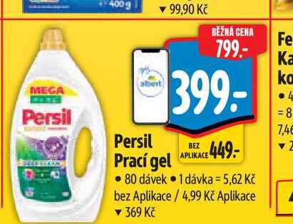  Persil  Prací gel 80 dávek