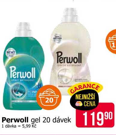 Perwoll gel 20 dávek 