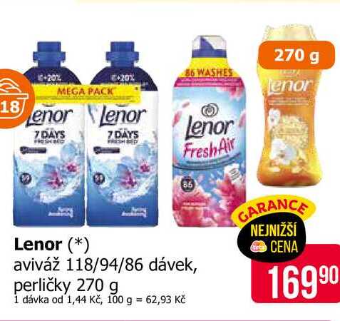 Lenor Fresh Air 86 aviváž