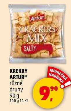 KREKRY ARTUR různé druhy, 90 g 