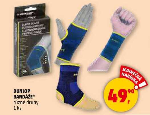 DUNLOP BANDÁŽE různé druhy, 1 ks 