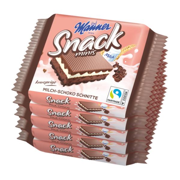 Manner Křupavé čokoládové oplatky s náplní 5x25g