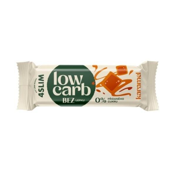4Slim Low carb tyčinka karamel