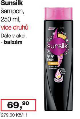 Sunsilk šampon, 250 ml, více druhů