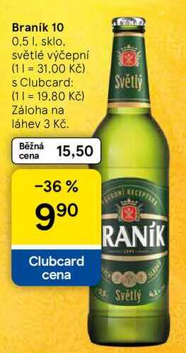 Braník 10, 0,5 l