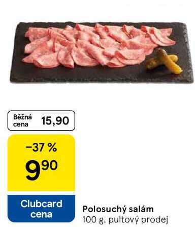 Polosuchý salám, 100 g