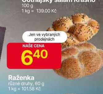 Raženka různé druhy, 60 g 