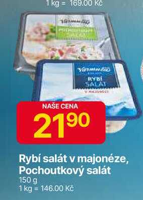Varmuža Rybí salát v majonéze, 150 g 