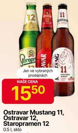 Staropramen 12° 0.5 I, sklo 