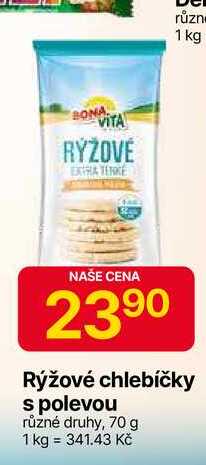 Bona Vita Chlebíčky s polevou 70g, vybrané druhy