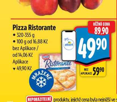 Pizza Ristorante   320-355 g  