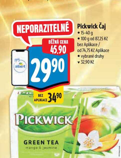   Pickwick Čaj  15-40 g  