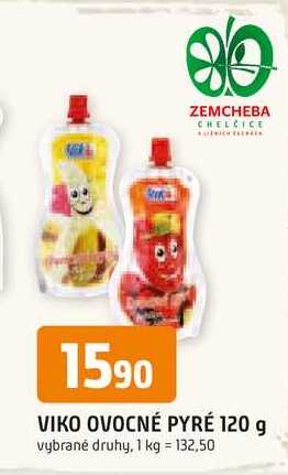 VIKO OVOCNÉ PYRÉ 120 g 