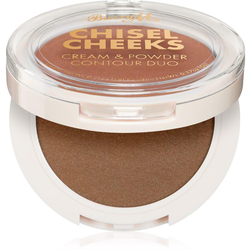 Barry M Chisel Cheeks konturovací paletka duo Light 11 g