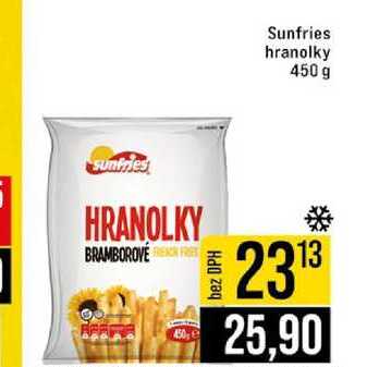 Sunfries hranolky 450 g