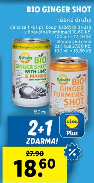 BIO GINGER SHOT, 150 ml