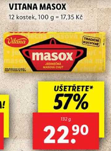 VITANA MASOX, 132 g