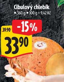 Cibulový chlebík, 360 g