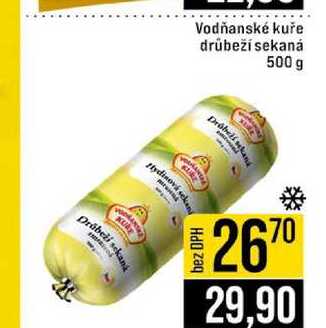 Vodňanské kuře drůbeží sekaná 500 g