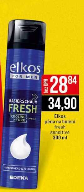 Elkos péna na holení sensitive 300 ml 