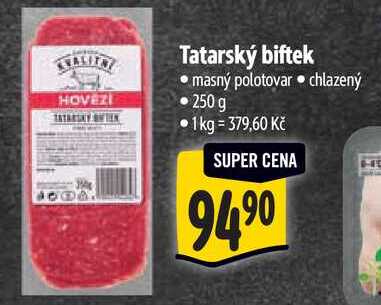 Tatarský biftek, 250 g