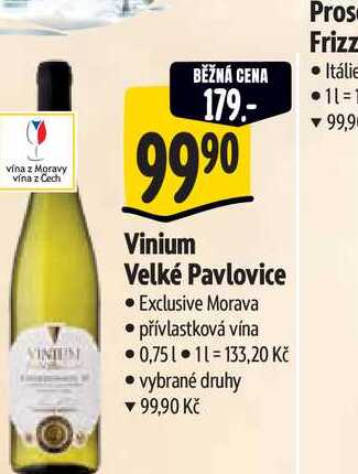  Vinium Velké Pavlovice 0,75 l