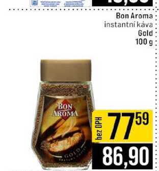 Bon Aroma instantní káva Gold 100 g