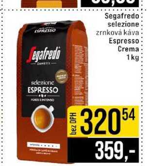 Segafredo selezione zrnková káva Espresso Crema 1kg 