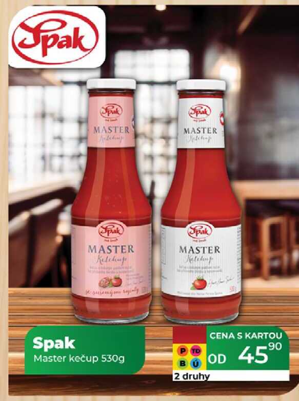 Spak Master kečup 530g