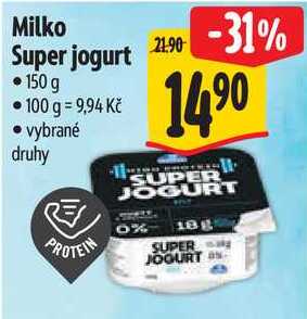 Milko Super jogurt, 150 g