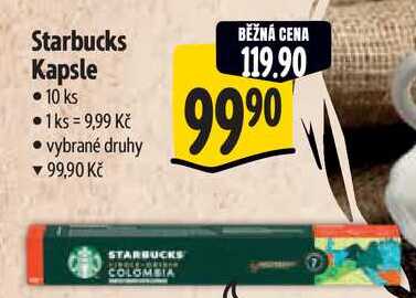 Starbucks Kapsle, 10 ks