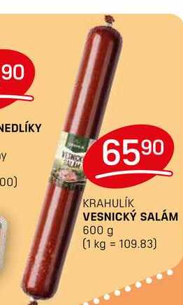 VESNICKÝ SALÁM 600 g