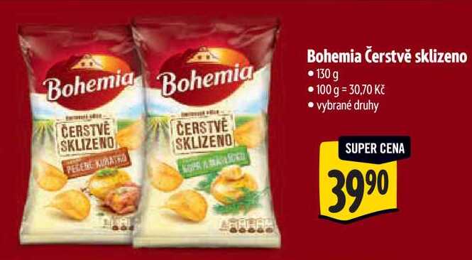 Bohemia Čerstvě sklizeno, 130 g 