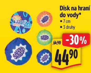 Splash Disk na hraní do vody
