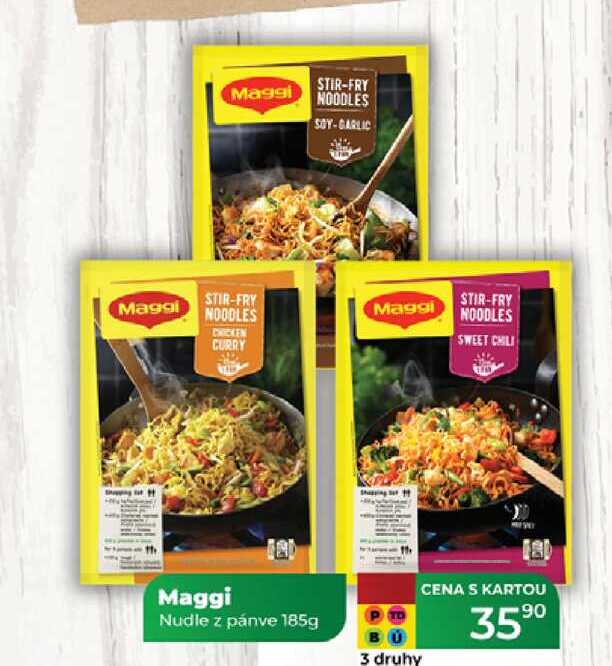 Maggi Nudle z pánve 185g 