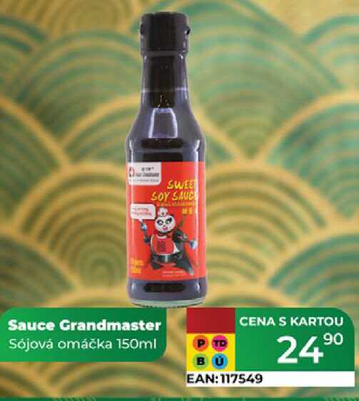 Sauce Grandmaster Sójová omáčka 150ml  