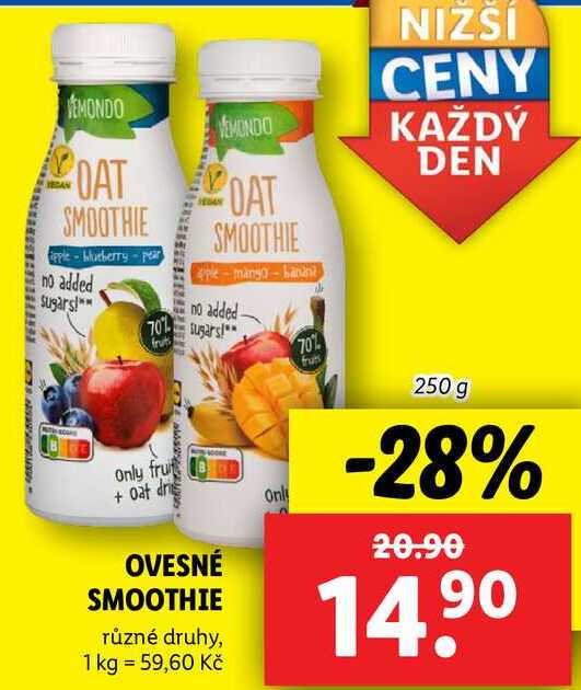 OVESNÉ SMOOTHIE, 250 g