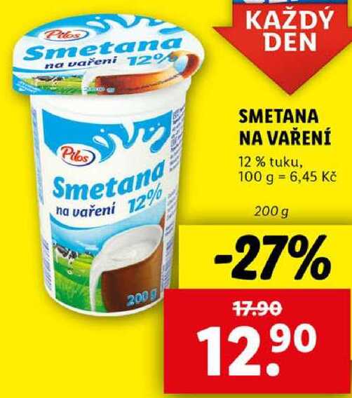 SMETANA NA VAŘENÍ, 200 g