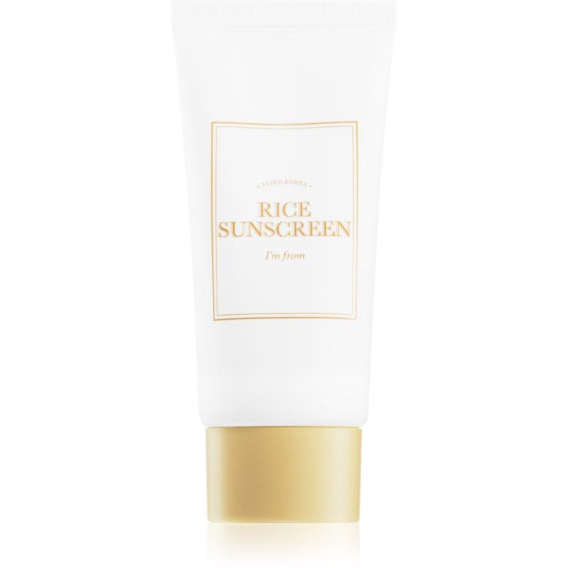I'm from Rice Sunscreen hydratační ochranný krém SPF 50+ 50 ml