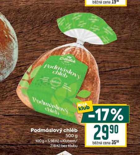 Podmáslový chléb 500 g 