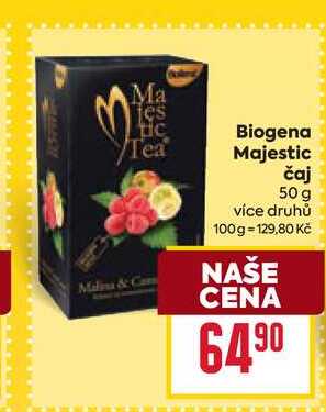 Biogena Majestic čaj 50 g 