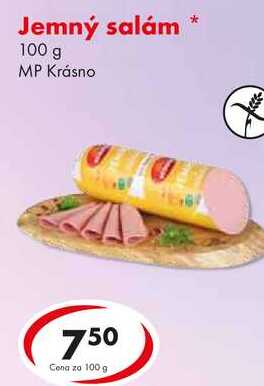 Jemný salám, 100 g
