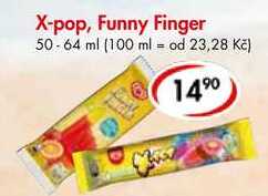 X-pop, Funny Finger, 50-64 ml 