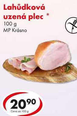 Lahůdková uzená plec, 100 g