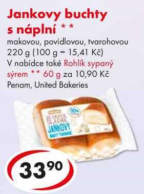 Jankovy buchty s náplní, 220 g