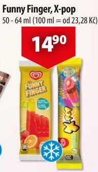 Funny Finger, X-pop, 50-64 ml 